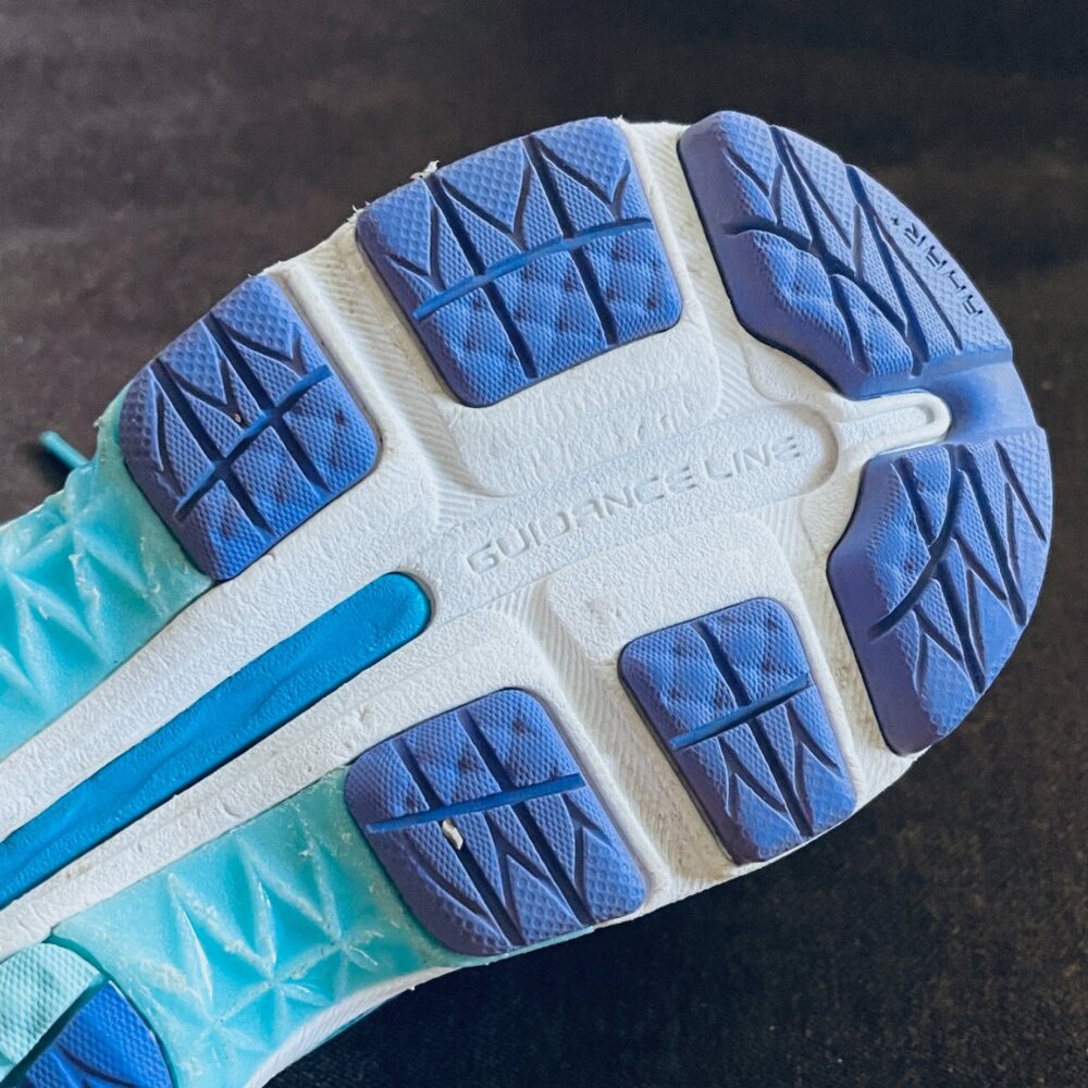 ASICS GEL-Nimbus 18 Methyl Blue Purple White Womens Running Shoes 7 Medium - Picture 11 of 15